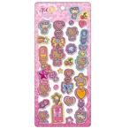 【5月上旬販売予定】サンリオぷくキラチャームステッカー(NK) (ハローキティ レオパードモード)