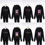 新品BTS(防弾少年団) BT21 BUTTER グッズ 秋冬 パーカー スウェット コートトレーナー 打歌服 応援服 レディース メンズ 男女兼用 韓流グッズ フード付き