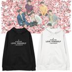 新品BTS(防弾少年団)BTS BT21 グッズ 秋冬 パーカー スウェット コートトレーナー 打歌服 応援服 レディース メンズ 男女兼用 韓流グッズ フード付き