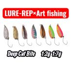 忠さんのスプーン Deep Cut Bite チャビング 1.2g 1.7g ( ジャミング チャミング )  SPOON Made in Japan メール便