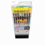 ショッピングsk2 438-154 さかな針KA 11cm-2段-7本 9.6m ヤリイカサビキ 仕掛け イカ釣プロサビキ SK ヤマシタ ヤマリア メール便