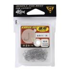 がまかつ 改良ヤラズ 茶 ザ・ボックス 徳用 バラ 3号 4号 5号 6号 7号 へら針 鈎 ハリ 定番のへら鈎
