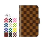 スマホケース 手帳型 かんたんスマホ ワイモバイル ケース 携帯ケース スマホカバー カバー 705kc チェック JG