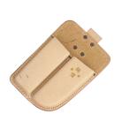 岡恒 109 剪定鋏用皮サック 2丁入 収納 ケース 牛革 剪定ばさみ 剪定バサミ 剪定鋸 折込鋸 園芸 ガーデニング 道具 はさみ ハサミ