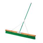 テラモト コートブラシ (塩化ビニール) ステー付150cm CL4147150 グラウンド整備 コート整備 整地 学校 サッカー フットサル 野球 ソフトボール