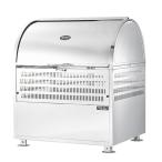 waki окружающая среда стойка WS-900 примерно 550L мусорная корзина большой весь из нержавеющей стали отсутствует нержавеющая сталь мусорная корзина большой пыль стойка Niigata . город сделано в Японии воздухо-непроницаемый модель 