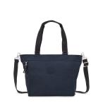 ショッピングkipling キプリング 公式 トートバッグ NEW SHOPPER S(Blue Bleu 2) ニューショッパーエス(ブルーブルー2) K1664096V ベーシック コレクション