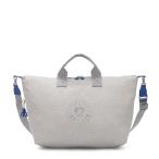 ショッピングkipling キプリング 公式 ボストンバッグ KALA M(Softgrey Jersey) カラエム (ソフトグレージャージー) KI4227N45 ケイ オリジン