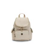 ショッピングkipling キプリング 公式 リュック バックパック CITY PACK MINI(Signature Beige) シティパックミニ(シグネチャーベージュ) KI4516R63 　期間限定価格 2024/5/19 まで