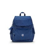 ショッピングkipling キプリング 公式 リュック バックパック CITY PACK S(Soft Dot Blue) シティパックエス(ソフトドットブルー) KI4581SH5 　期間限定価格 2024/6/9 まで