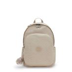 キプリング 公式 リュック バックパック DELIA(Sign Beige Emb) デリア(サインベージュエンボス) KI569596A ベーシックプラス コレクション