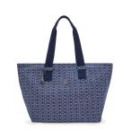 キプリング 公式 トートバッグ RAAJA(Signature Denim) ラージャ(シグネチャーデニム) KI58487PF 　期間限定価格 2025/11/9 まで