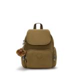 キプリング 公式 リュック バックパック CITY ZIP MINI(Dry Laurel) シティジップミニ(ドライローレル) KI604688U 　期間限定価格 2025/11/9 まで