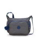 キプリング 公式 ショルダーバッグ GABB(Blue on Wire) ガブ(ブルーオンワイヤー) KI65259PC ベーシックプリント コレクション