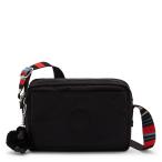 ショッピングkipling キプリング 公式 ショルダーバッグ ABANU M(Black Noir Str) アバヌエム(ブラックノワールストライプ) KI7076V77 ベーシック コレクション