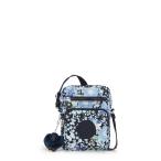 キプリング 公式 ショルダーバッグ GUNNE(Blue Flower Prt) グンネ(ブルーフラワープリント) KI7250U9N 　期間限定価格 2025/11/23 まで