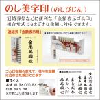 のし美字印　連結ゴム印 慶弔・のし袋 金額用連結ゴム印 冠婚葬祭 ご祝儀 香典 お祝い スタンプ はんこ
