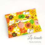  карман чехол для салфеток Mini желтый цвет. . цветок поле ребенок ребенок детский девочка Mini размер симпатичный карман чехол для салфеток желтый цвет orange цветочный принт 