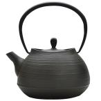 南部鉄器:壱鋳堂 鉄瓶 刷毛目 Kettle hakeme 1L W18×D15×H20(?)IH調理器対応