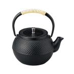 砺波商店 南部鉄瓶 鉄急須 雅(黒) 0.4L 99-3