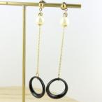 Yahoo! Yahoo!ショッピング(ヤフー ショッピング)ピアス トレンド！アクリルピアス シンプル ブラック 黒 フープ デッドストック材料 ロングピアス レディース 金色 レトロ プレゼント