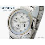 【売り切れました】 腕時計GENEVEクロノグラフ ジュネーブ34278WH