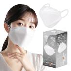 5%OFF KF94ハイパー3Dマスク ホワイト 4層構造 立体 普通サイズ フィットマスク 30枚入り 男女兼用 肌にやさしい 通気性 小顔 不織布 ウィルス