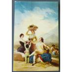# открытка goya виноград. .. кроме того, осень за границей импорт Vintage зарубежный. не использовался открытка 