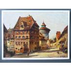 # открытка Durer house L.Mossler за границей импорт редкость зарубежный. не использовался открытка 