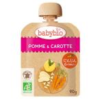 baby bio 有機ベビースムージー（アップル・キャロット） （90g） 【ミトク】
