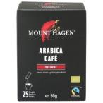 オーガニックフェアトレード インスタントコーヒー スティック 50g（2g×25本） 【マウントハーゲン】