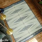 ラグマット BasShu IGUSA RUG GRAY ラグマット 夏用 い草 バッシュ IGUSA RUG 140×200 ヴィンテージ グレー basshu 長方形 おしゃれ おすすめ 日本製