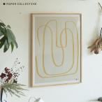 アートポスター Paper Collective (ペーパーコレクティブ) Different Ways I - Yellow Paper Collective ペーパーコレクティブ ポスター 50×70