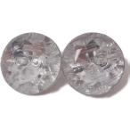 キラリ手芸部 No1231_ビジュー ボタン 手芸用  ソーオン ストーン（アクリル）_クリスタル1.4×1.4cm_8個入り