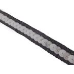 kilali рукоделие часть No.5313 рукоделие для украшен блестками лезвие чёрный цвет черный ширина 1cm× длина 3m наматывать si-k in sequin