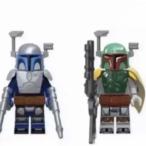 スターウォーズ　ボバフェット　ジャンゴフェット　アーマード仕様　ミニフィグ　2体セット　レゴ互換