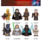 スターウォーズ　パルパティーン議長　C-3PO パルヴィズラ　ミニフィグ　8体セット　レゴ互換