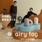 【最大10%クーポン】ココノ エアリーフォグ スチーム式加湿器 保湿 湿度 加湿 乾燥 スチーム加湿器 cocono 正規品