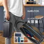 HAMILTON Hamilton soft телячья кожа сумка 2 салон ( клатч мужской ручная сумочка натуральная кожа сумка портфель сумка чёрный держать рука )