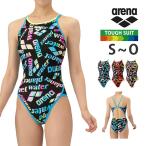 送料無料 アリーナ arena レディース トレーニングワンピース 競泳水着 タフスーツ 競技水着 練習用 水着 水泳 AS5FWM18L S M L O メール便 返品交換不可