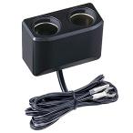 seiwa(SEIWA) в машине товар источник питания гнездо 2 полосный IMP077 штекер выпадение предотвращение 12V/24V машина соответствует примерно 2m регистратор пути (drive recorder) &amp; электрооборудование установка для 