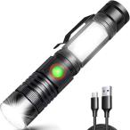 REHKITTZ мигающий свет led свет супер высокая яркость 1600 люмен ручной фонарь лампа светодиодной подсветки USB заряжающийся практическое использование лампочка-индикатор 10-30 час Magne 