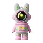 . мир новая модель USB память симпатичный космос заяц. форма красочный поверхность белый flash Drive USB 2.0 соответствует колпак / ремешок отверстие имеется маленький размер выдерживающий .