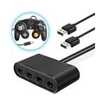 「アップグレード版」Tukebon switch用GCコントローラ変換アダプタ GCコントローラー接続タップ ニンテンドー ゲームキューブ コン