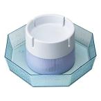 ドウシシャ 流しそうめん器 ひんやり流しそうめん 電池式 LEDライト内蔵 冷水キープ機能 そうめんトレー付 アウトドア 世界流しそうめん協会公