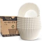 Bake Choice マフィンカップ グラシンカップ 11号丸 底径6.5CM 100枚入れ 蒸しパン用カップ お弁当カップ おかずカップ 白