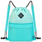 [WANDF] Jim saknapsak мешочек обувь место хранения водонепроницаемый легкий плавание часть . движение путешествие... ( mint green )