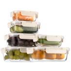 AILTEC 耐熱ガラス 保存容器 6個セッ�