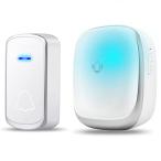  беспроводной звонковое устройство дверной звонок вход звонковое устройство звук . свет .....7 цвет представление led 4 -ступенчатый громкость настройка 36 искривление 200M беспроводной область водонепроницаемый пыленепроницаемый большой громкость дверь bell 