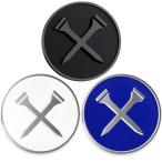 Adhere Golf маркер (габарит) металл Golf Logo мяч Mark симпатичный кошка собака лапа te The i3 штук входит .. нет подставка (O Golf маркер (габарит) *3 шт 